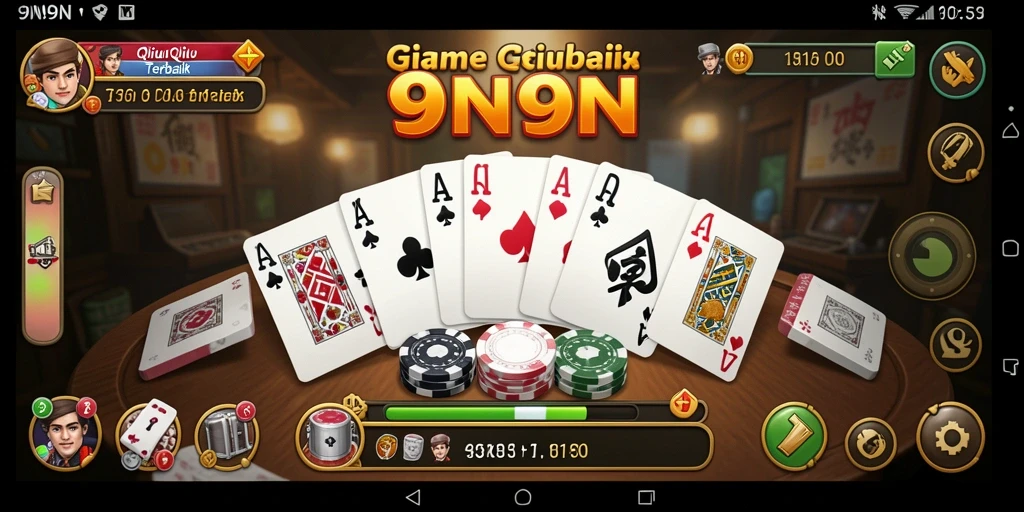 Gameplay seru dan mendebarkan dalam permainan QiuQiu.