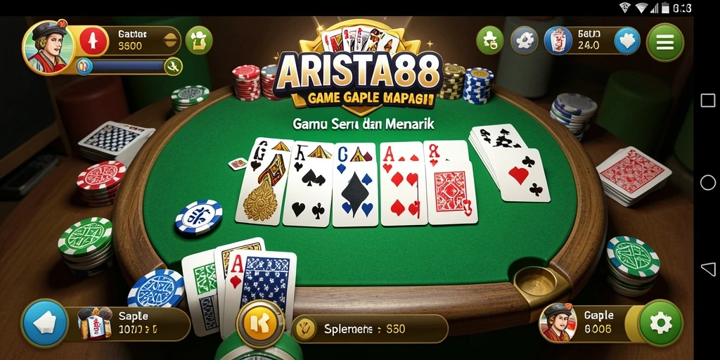 Tampilan menarik dari gameplay ARISTA88 yang mendebarkan.