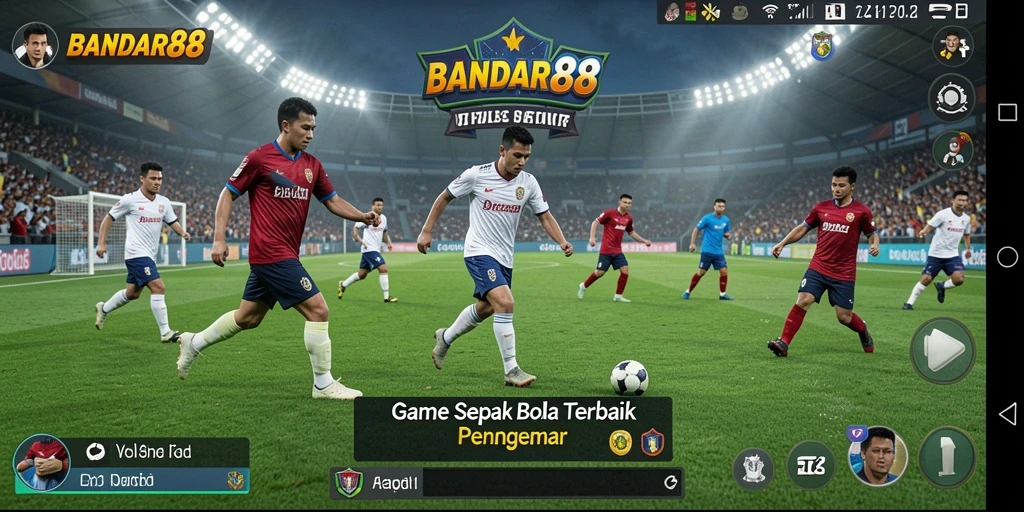Tangkapan layar menampilkan aksi gameplay <strong>BANDAR88</strong> yang intens dan mendebarkan di lapangan.