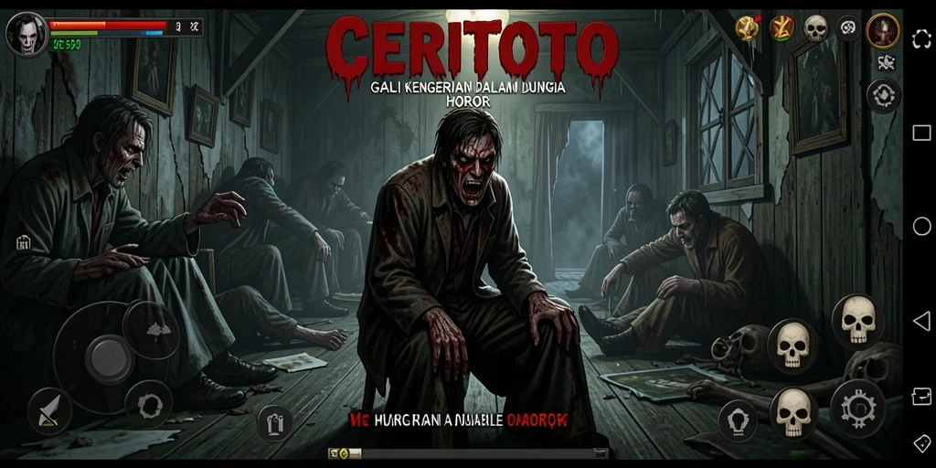 Gameplay menegangkan dengan nuansa horor yang kental.