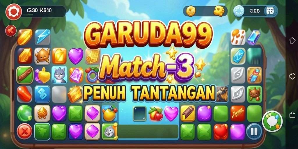 Tampilan gameplay <strong>GARUDA999</strong> yang penuh warna dan keseruan.