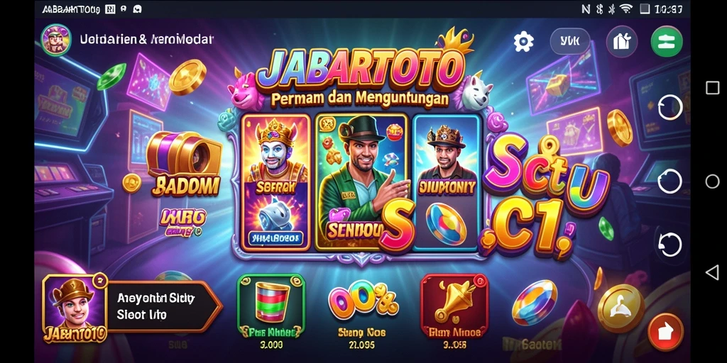 Screenshot gameplay JABARTOTO yang menunjukkan keseruan bermain Slot.