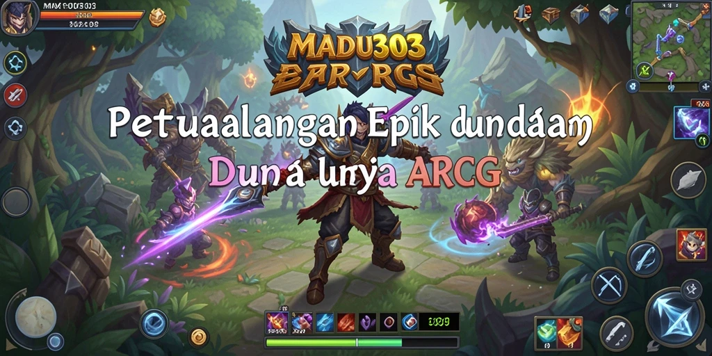 Tampilan gameplay yang mendebarkan dan grafis yang menawan dari MADU303.