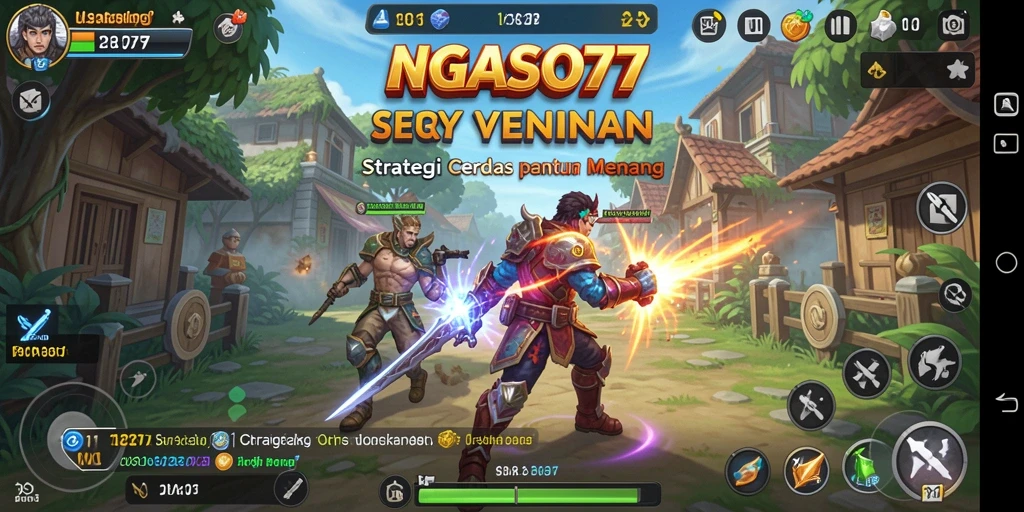 Tampilan gameplay menegangkan dengan strategi yang mendalam.