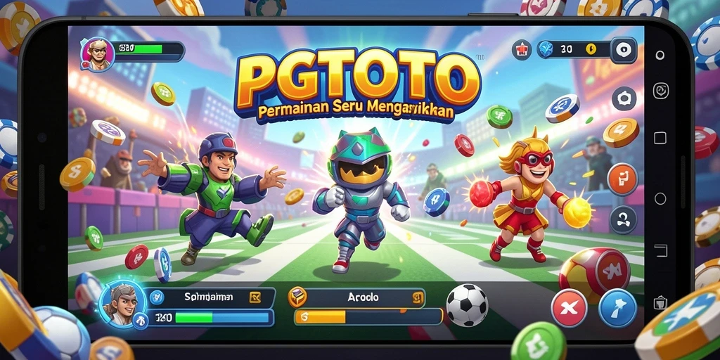 Gameplay PGTOTO yang seru dan menantang dalam genre Arcade.