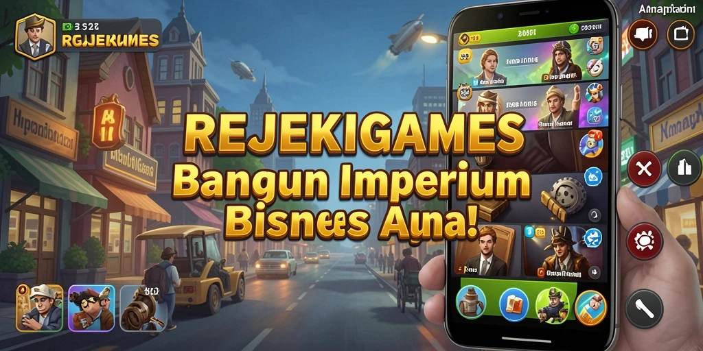 Screenshot dari gameplay Tycoon REJEKIGAMES yang menarik.