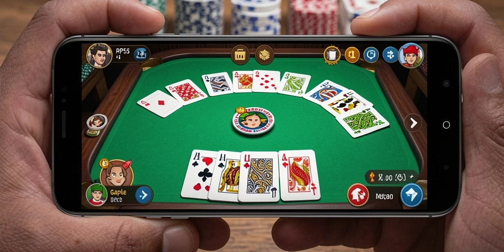 Tampilan gameplay seru dari RP55 yang menarik dan interaktif.