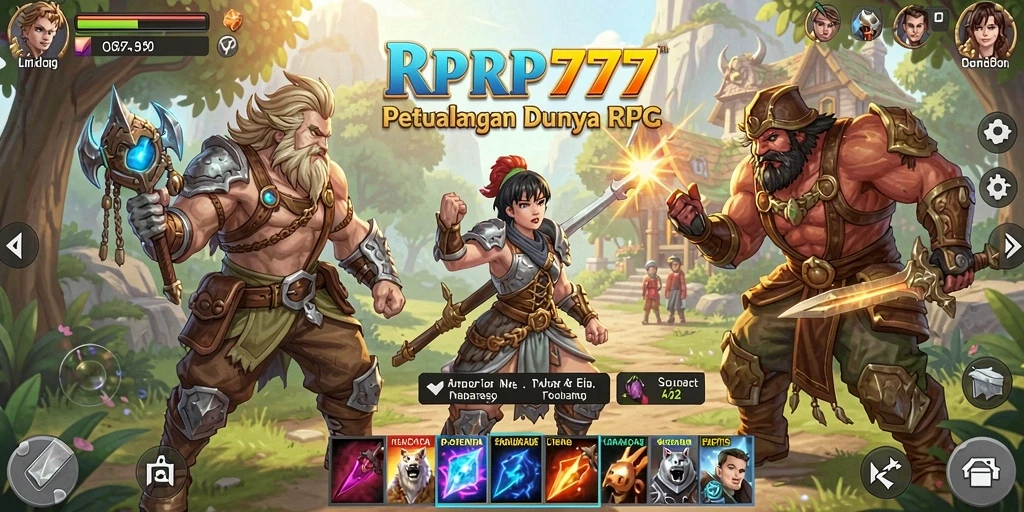 Tampilan gameplay RPRP777 yang menegangkan dan penuh aksi.