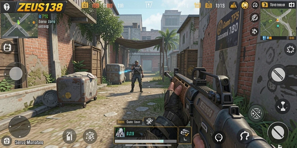 Tampilan gameplay ZEUS138 yang penuh aksi dan strategi.